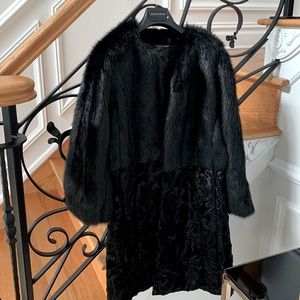 Faux Fur Coat New